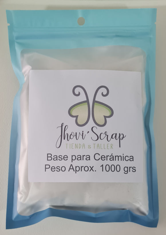 Base para polvo cerámico 1000 grs