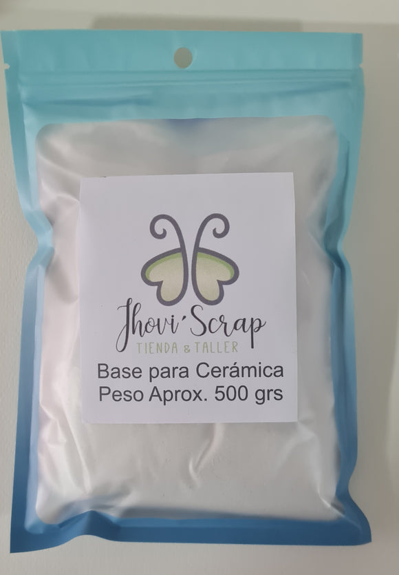 Base para Polvo cerámico 500 grs