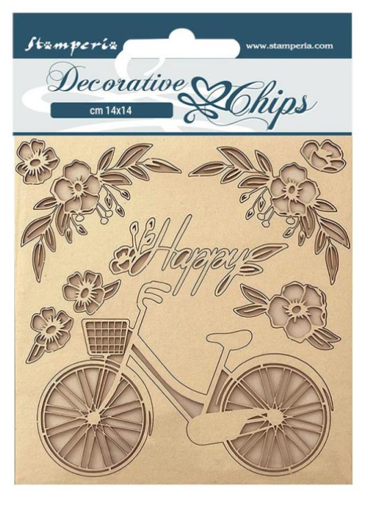 Decorative chips- Bicicleta Welcome Home