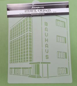 Stencil Palacio Bauhaus