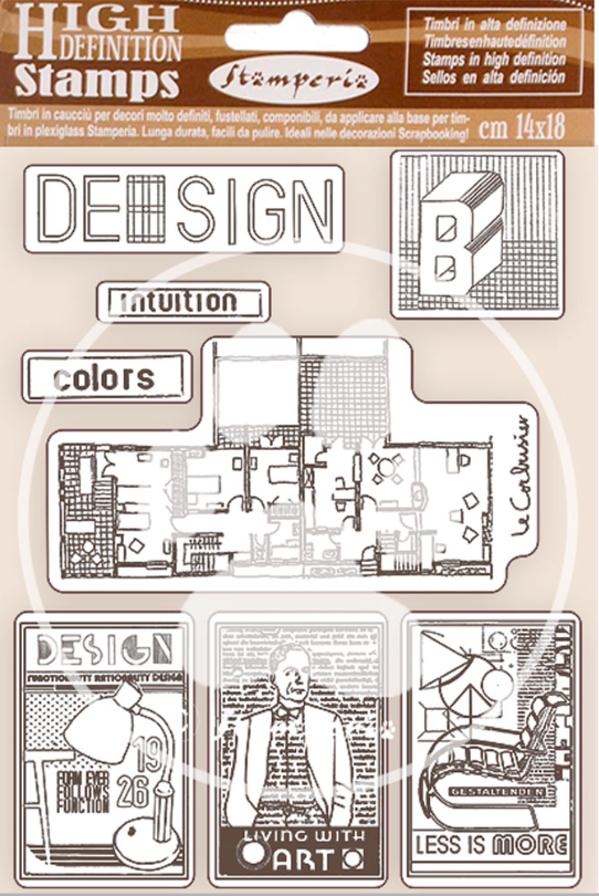Sello HD diseño Bauhaus