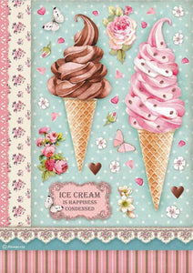 Papel de arroz Ice Cream