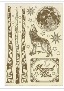 Wooden Shapes/Maderas Cosmos Wolf