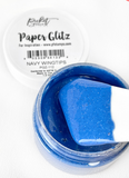 Paper Glitz - Puntas de ala azul marino