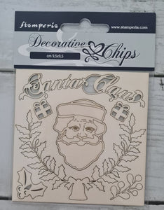 Decorative chips  Santa Claus