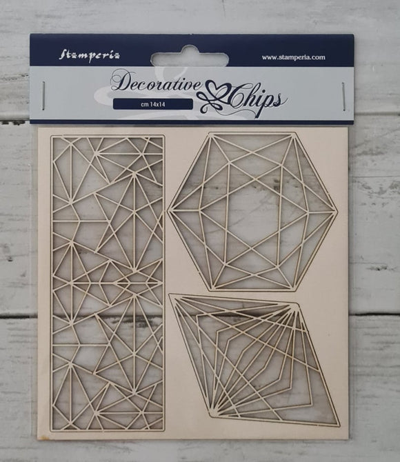 Decorative chips Geometry