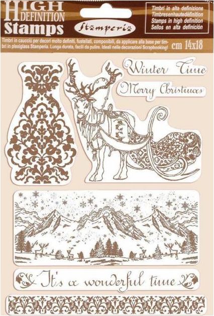 Sello de caucho  Winter Tales