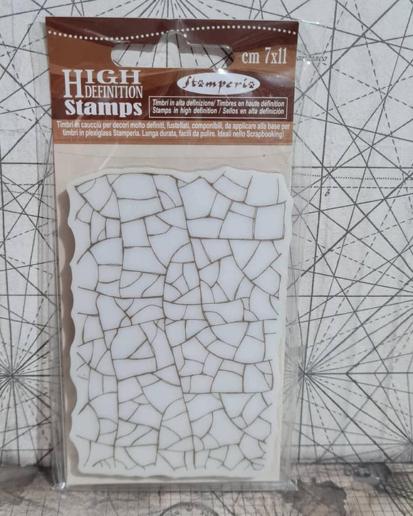 Sello HD Natural rubber stamps Crackle effect