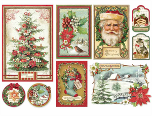 Papel de arroz Classic Christmas Vintage