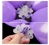 Soporte para globos en forma de flor