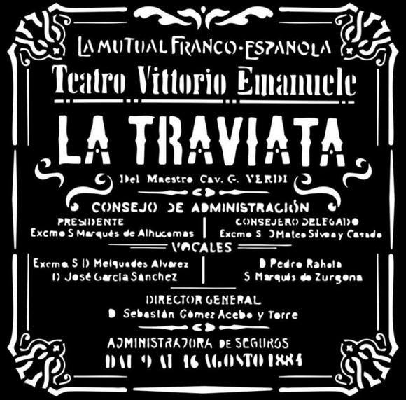 Stencil Deseo la Traviata