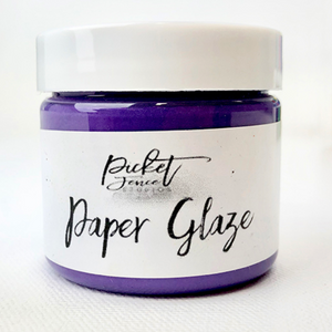 Paper Glaze Agapanthus Purple
