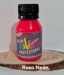 Resin Color Rosa Neón