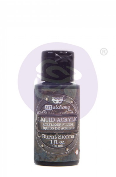 Prima - Art Alchemy - Liquid Acrylic - Burnt Sienna