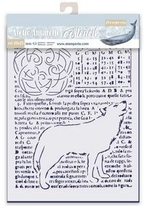Stencil Wolf By Cristina R.